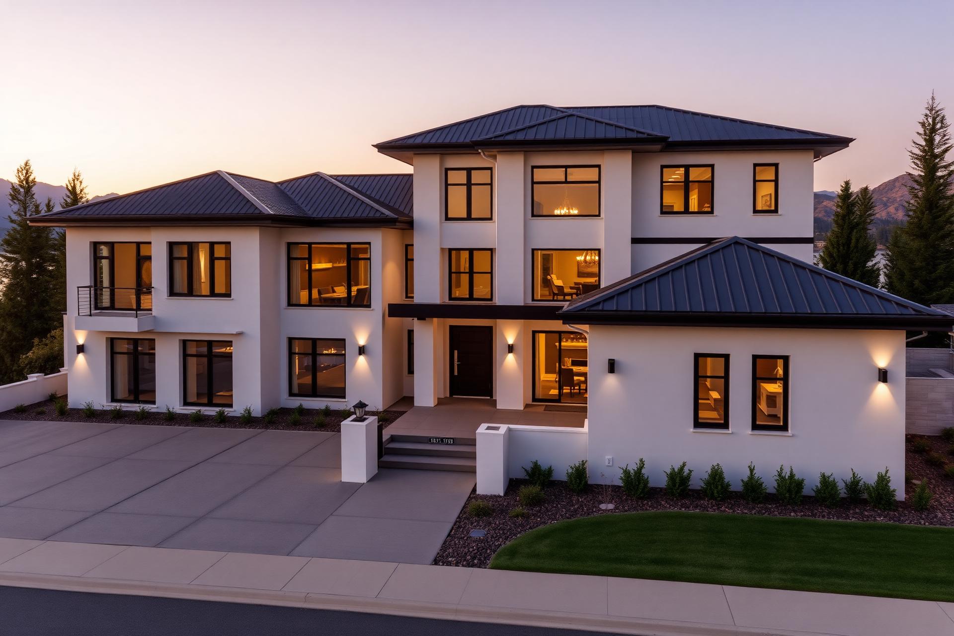 Refined Okanagan home painted by Lakeview